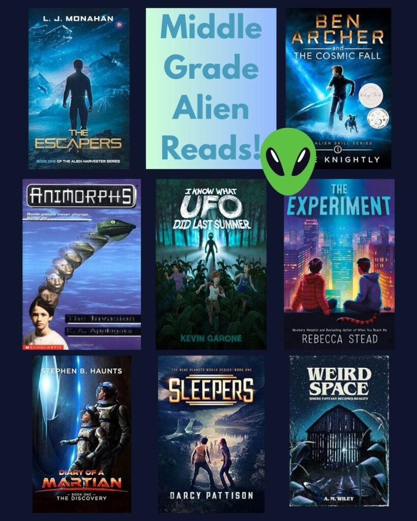 Alien-Themed Middle Grade Books for Disclosure Day